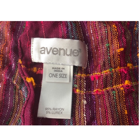 AVENUE multicolor scarf - Picture 4 of 4